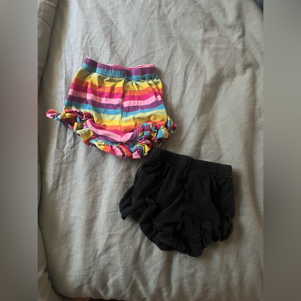 Toddler Girl Boutique Ruffle Bummies Set of 2